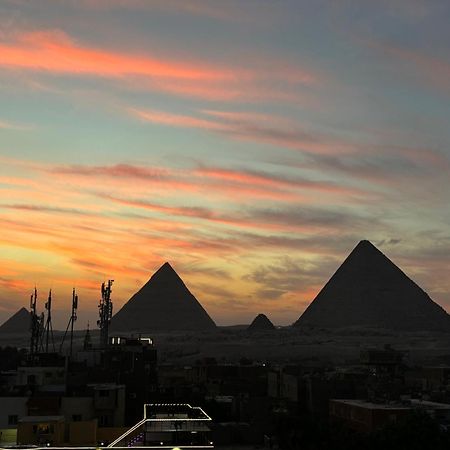 El Aida Pyramids View Hotel Kafret el-Gabal Exterior foto