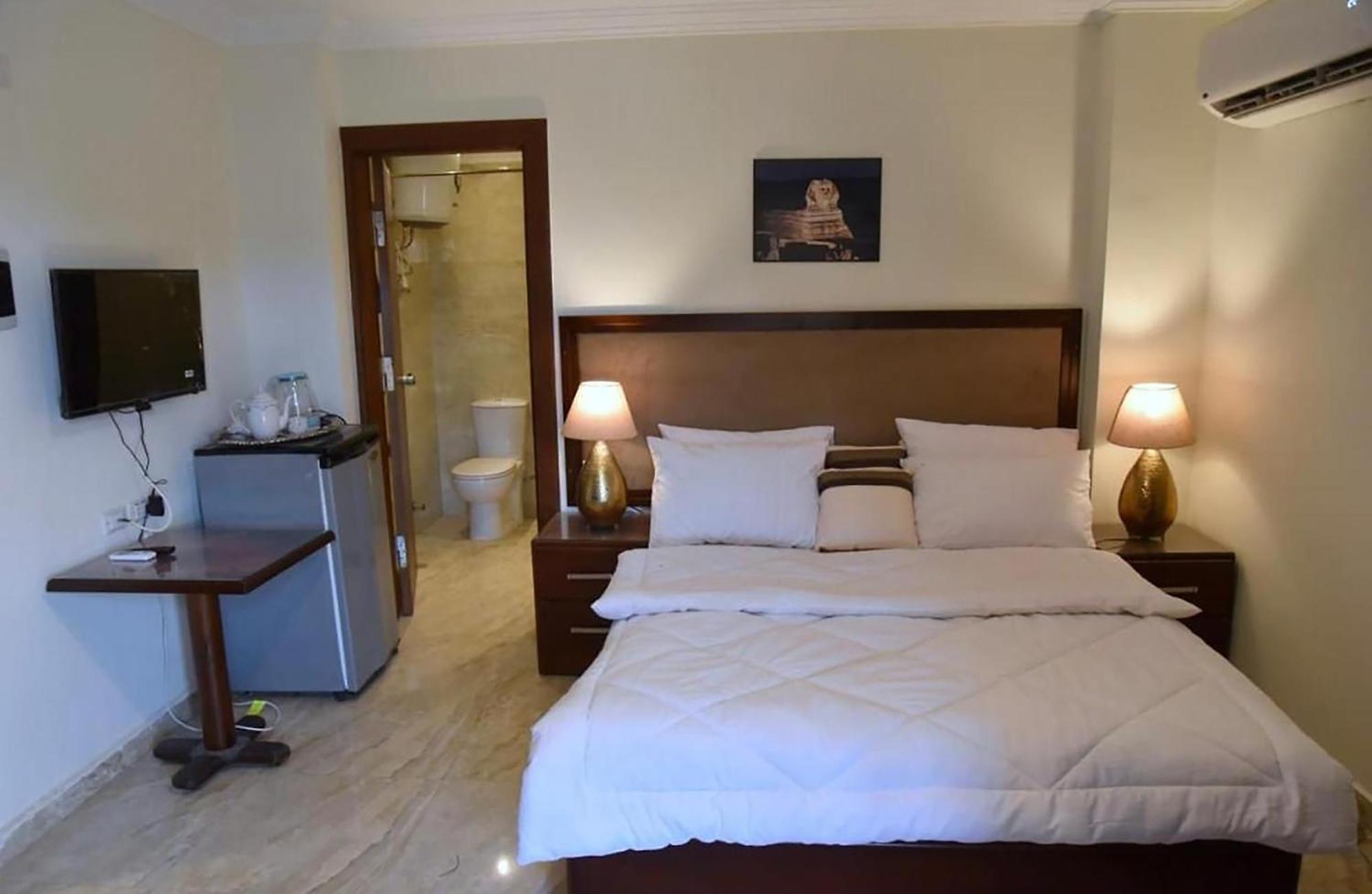 El Aida Pyramids View Hotel Kafret el-Gabal Exterior foto